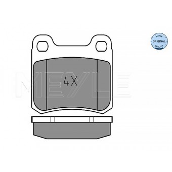 Fren Balatası W124 W202 Arka E200>300; C180>280